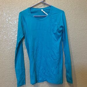 Lululemon blue long sleeve